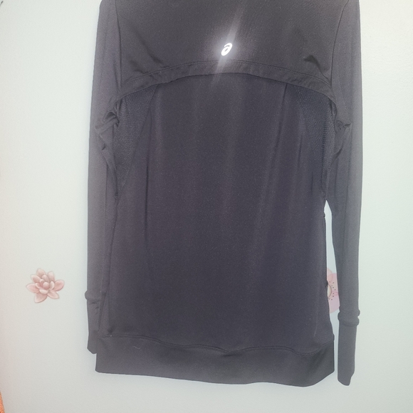 Asics Black Womens Activewear Jacket Size M - Picture 4 of 4